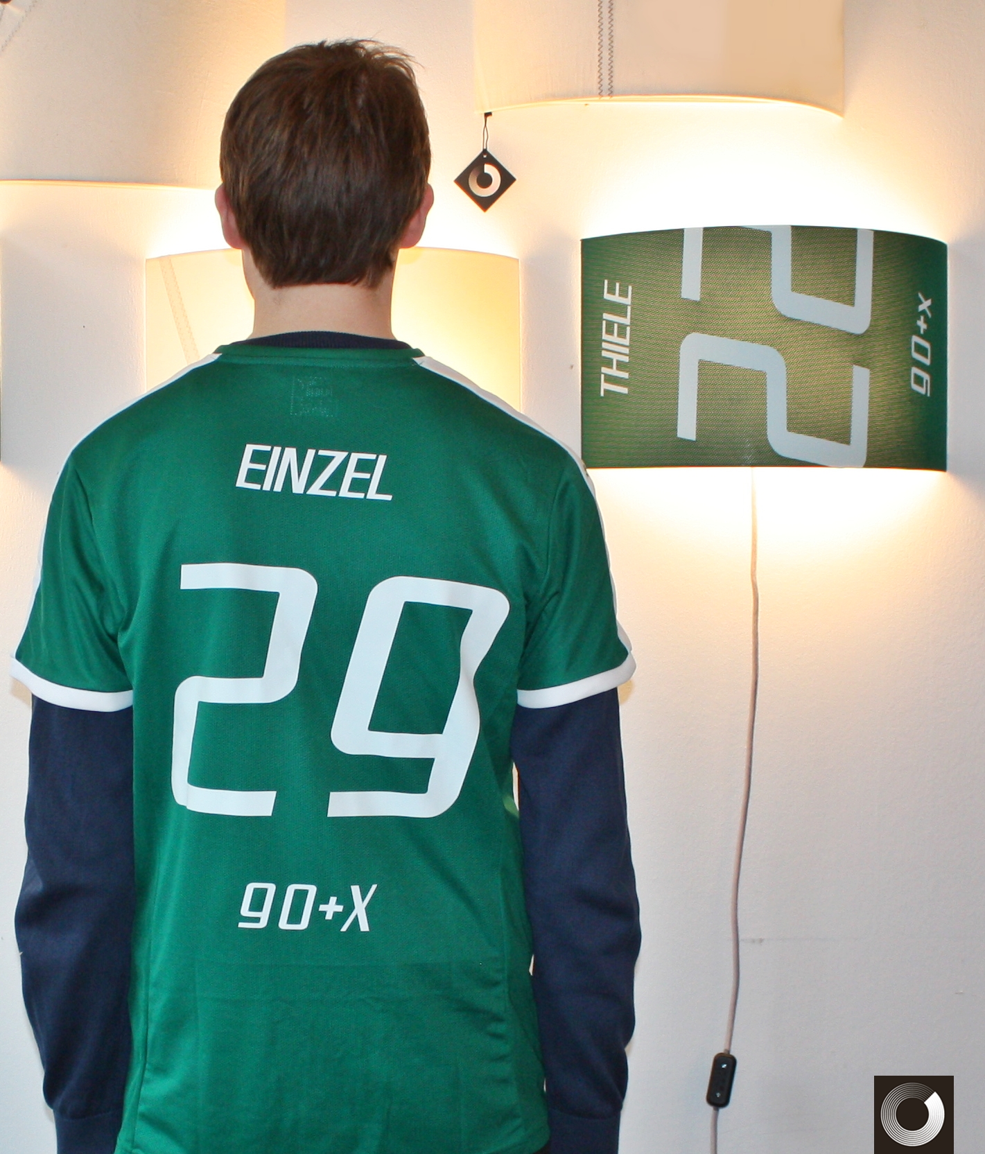 Fußball-Lampe Fußballeuchte