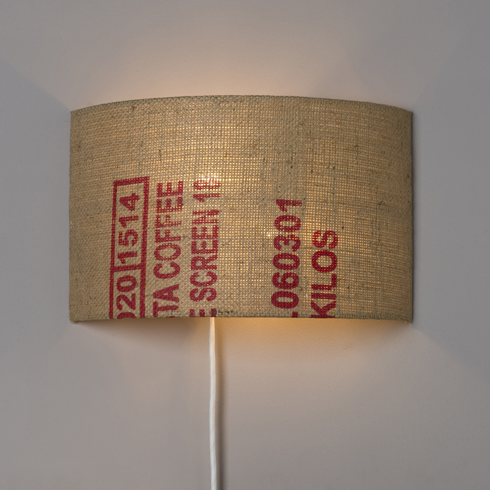 nachhaltige wandleuchte