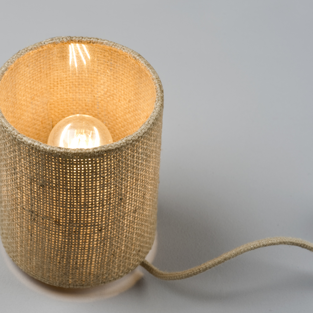 gemütliche Tischlampe