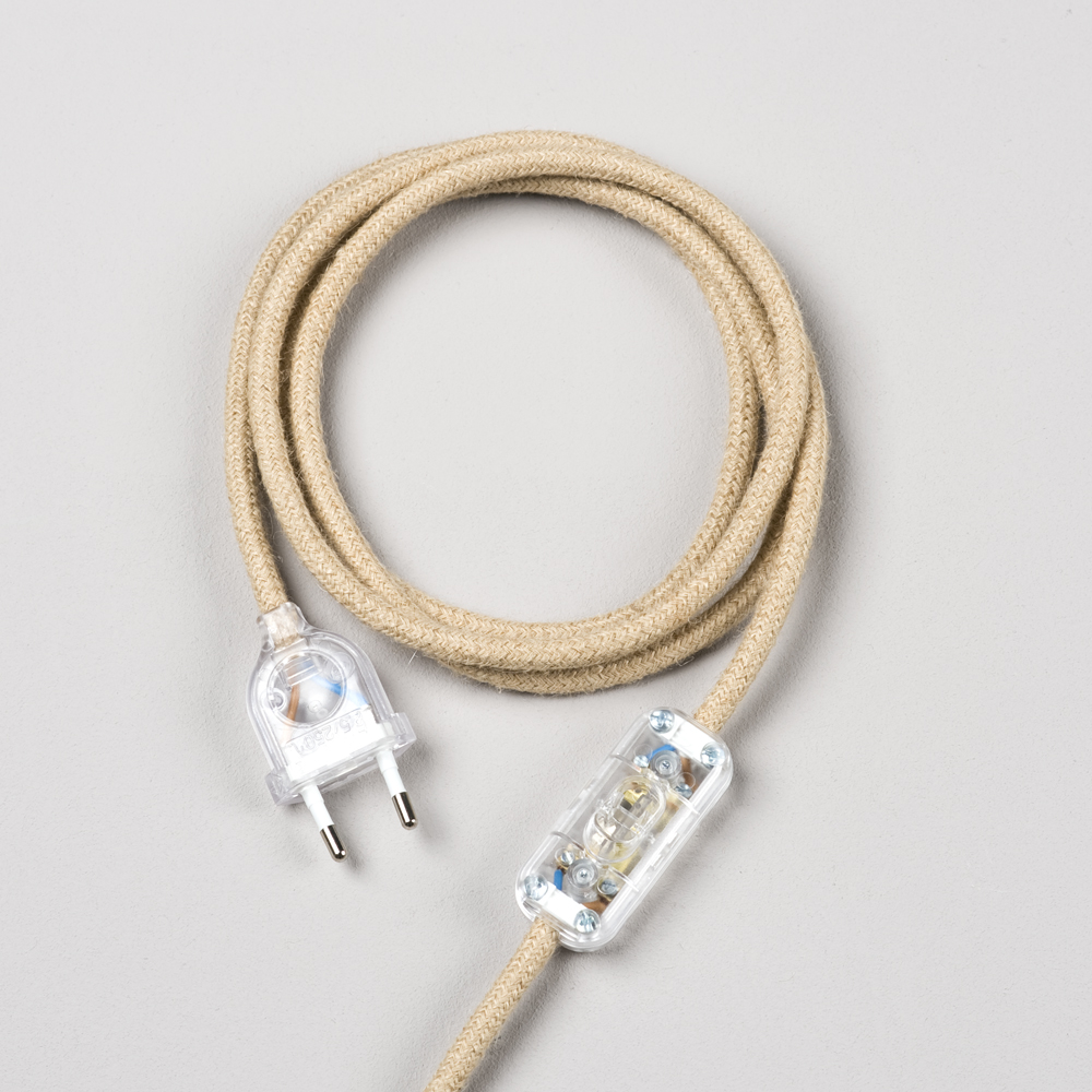 Textilkabel natur