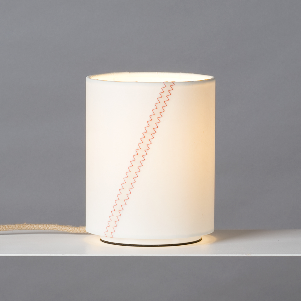 Tischleuchte aus Segel