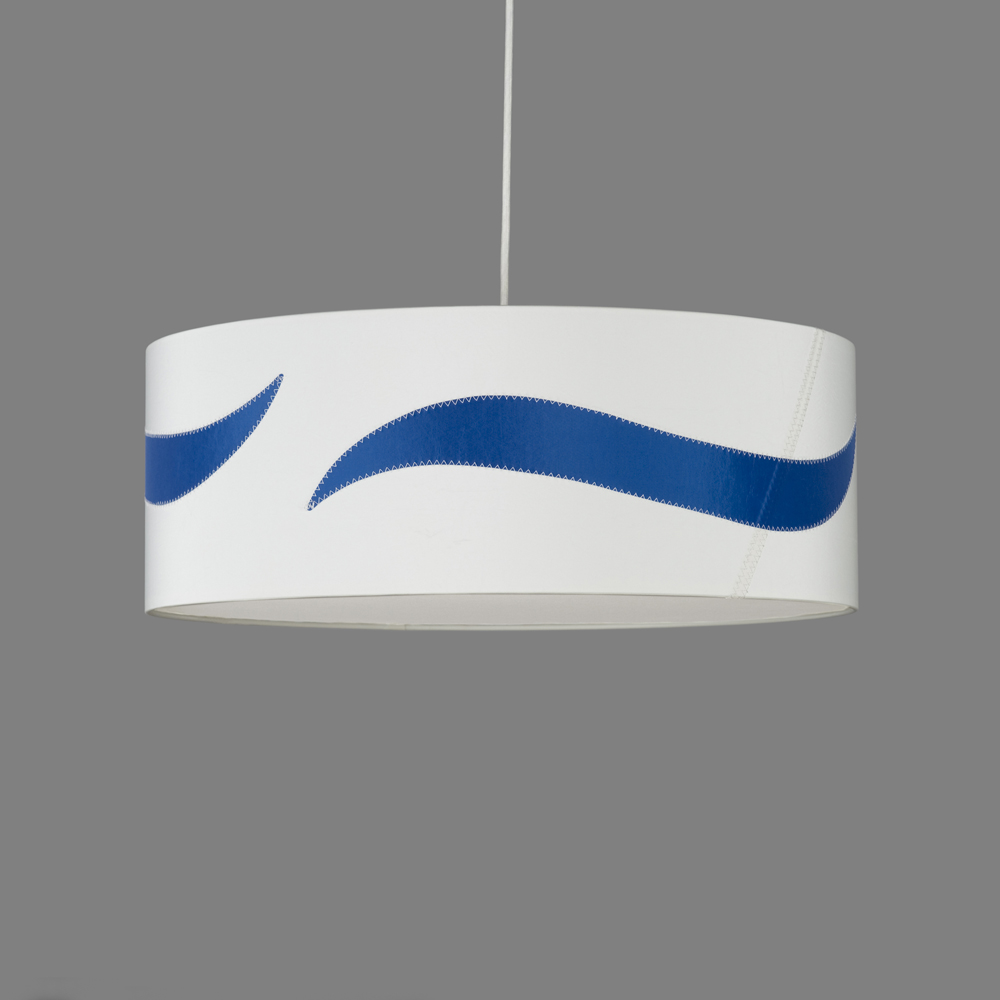Hängeleuchte aus Segel